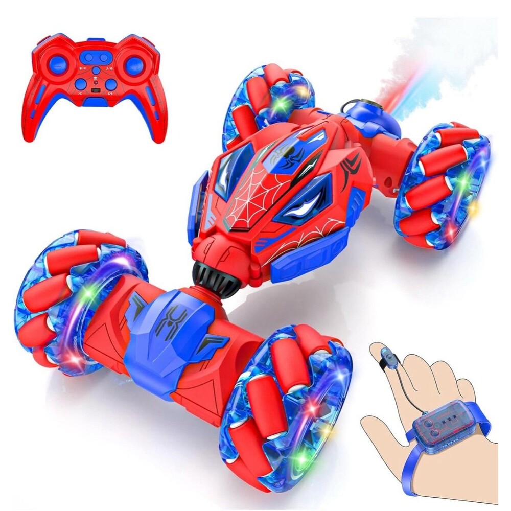 Spider 4WD 360° Rotating Gesture Sensing RC Stunt Car, Double‑Sided Driving RC